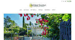 Desktop Screenshot of outdoorescapelandscaping.com